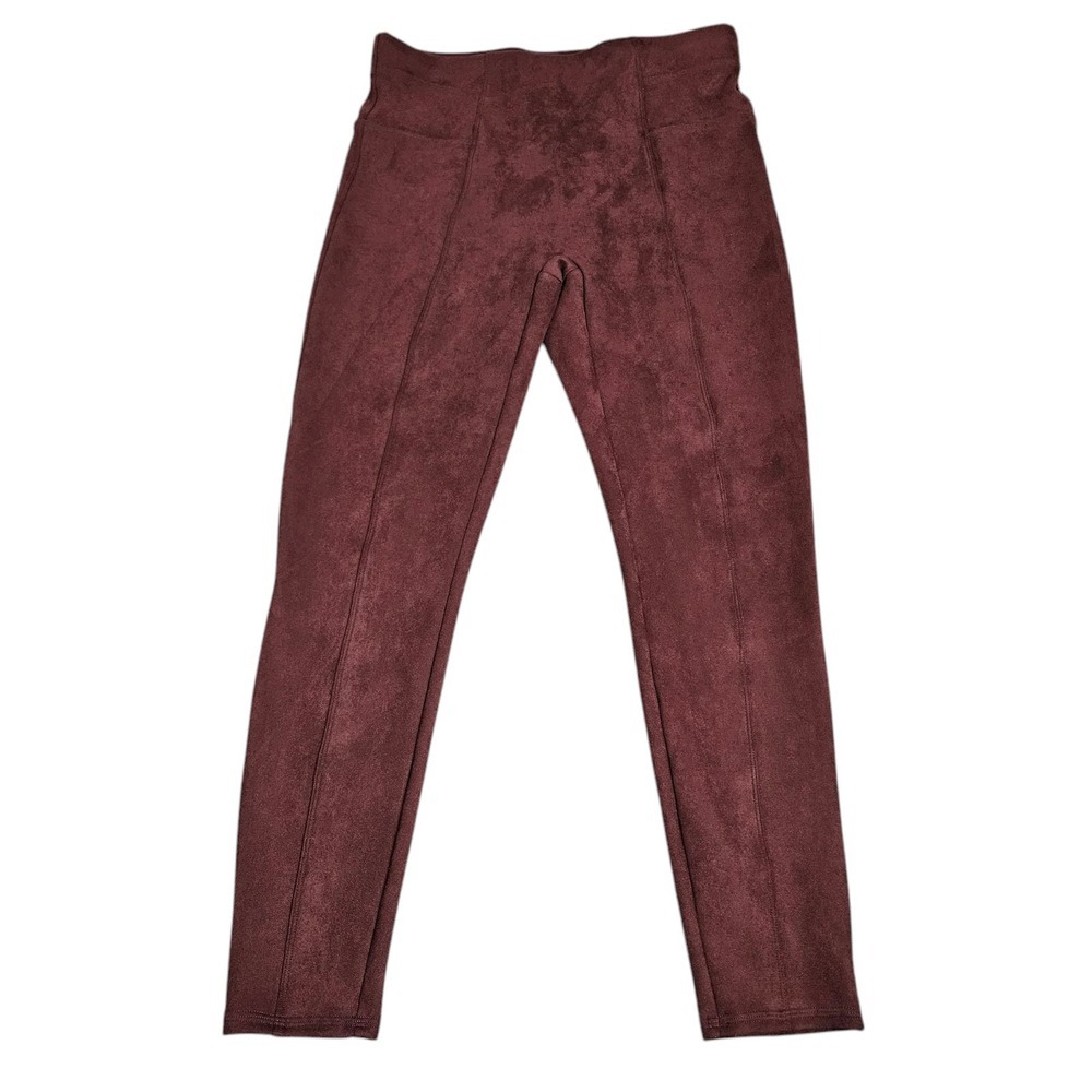 SPANX Deep Red Leggings